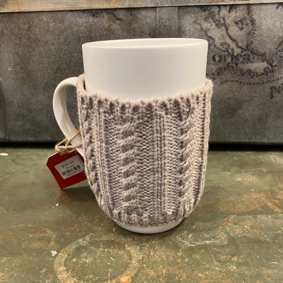 Warm Wishes Chestnut Brown 18oz Sweater Mug - Picture 4 of 8